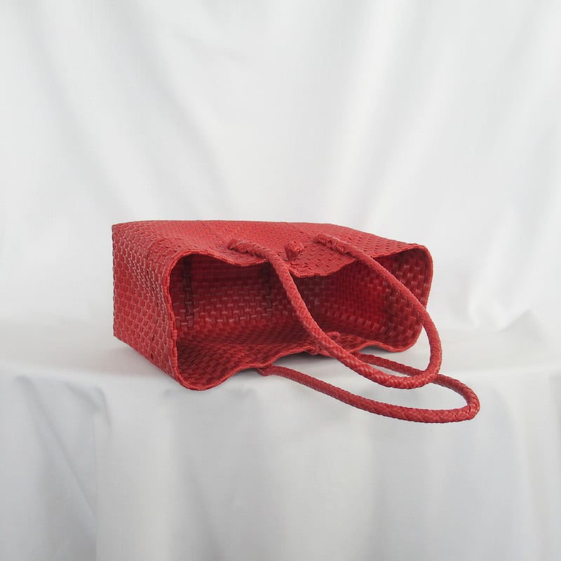 新品未使用★MEKEARISA★ BOSTON BAG ・チェリーレッド 9月8日(金)〜9月12日(金)発送】 BOSTON BAG No.6 _ Cherry R