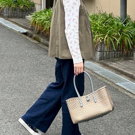 【6月8日(月)〜6月12日(金)発送】 BOSTON BAG No.22  'gingham' _ Kingin