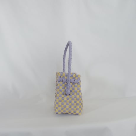 【7月13日(月)〜7月17日(金)発送】 BÉBÉ BAG No.6 ' gingham ' _Earl Grey Milk Tea