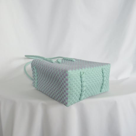 【6月15日(月)〜6月19日(金)発送】 Gummy Bag No.17 (Size: M) ' gingham ' _Orchid Dew