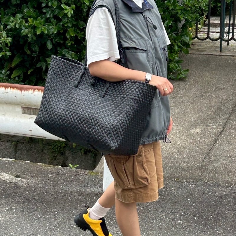 極美品【mekearisa メケアリサ】weekdaybag ウィークデイ 黒 9月1日(月)〜9月5日(金)発送】 ALLDAY BAG No.4 _Midnight B