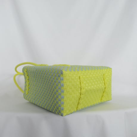 【8月3日(月)〜8月7日(金)発送】 Gummy Bag No.19 (Size: M) ' gingham ' _Lemongrass