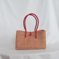 【6月8日(月)〜6月12日(金)発送】 BOSTON BAG No.21 'gingham' _ Apple Pie