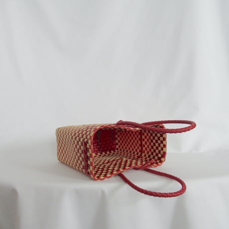 【6月15日(月)〜6月19日(金)発送】 Gummy Bag No.9 (Size: S) 'gingham' _Apple Pie