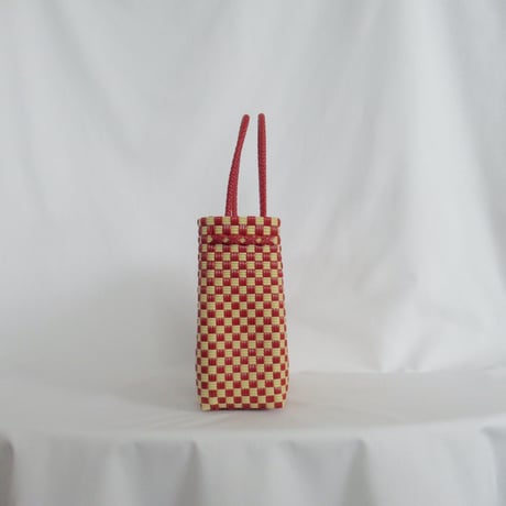 【6月15日(月)〜6月19日(金)発送】 Gummy Bag No.9 (Size: S) 'gingham' _Apple Pie