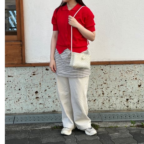 【7月13日(月)〜7月17日(金)発送】 Hello Bag  No.2 _ Pearl