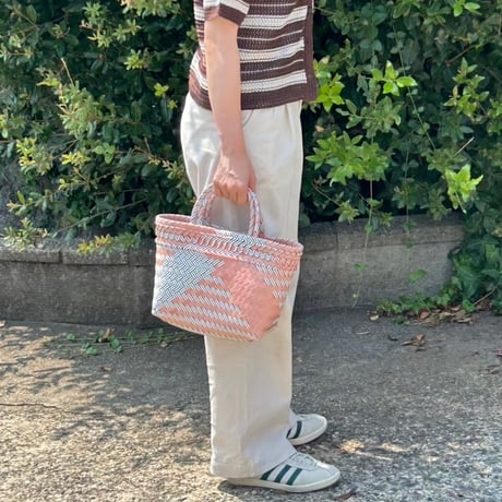 【8月3日(月)〜8月7日(金)発送】 Mekearibag No.12 (Size: S) _Peach × Gomashio