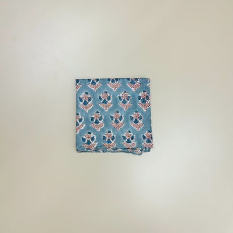 【6月29日(月)〜7月3日(金)発送】 Indian Cotton Handkerchief [D] - PG39