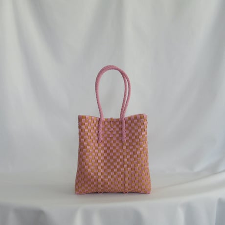 【7月13日(月)〜7月17日(金)発送】 Gummy Bag No.9 (Size: S) ' gingham ' _Pink Toffy
