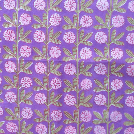 【10月5日(月)〜10月9日(金)発送】 Indian Cotton Handkerchief [E] - IP56