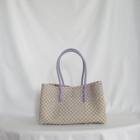 【10月26日(月)〜10月30日(金)発送】 BOSTON BAG No.34 'gingham'  _Earl Grey Milk Tea