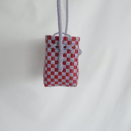 【6月8日(月)〜6月12日(金)発送】 Hello Bag No.26 ' gingham '_Humid Cherry