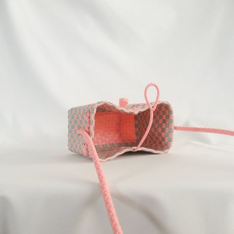 【6月1日(月)〜6月5日(金)発送】 Hello Bag No.22 ' gingham '_ Cotton Candy