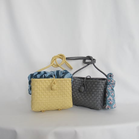 【6月22日(月)〜6月26日(金)発送】 Bag×Handkerchief［H］Hello bag _ Dim Gray