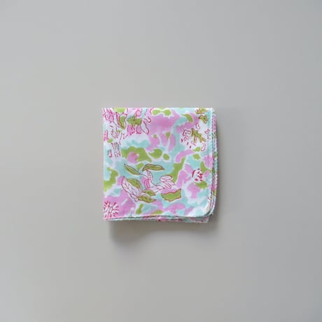 【6月8日(月)〜6月12日(金)発送】 Indian Cotton Handkerchief [H] - PG30