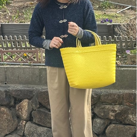【9月24日(木)〜9月25日(金)発送】 Mekearibag No.48 (Size: L) _Mango Yellow