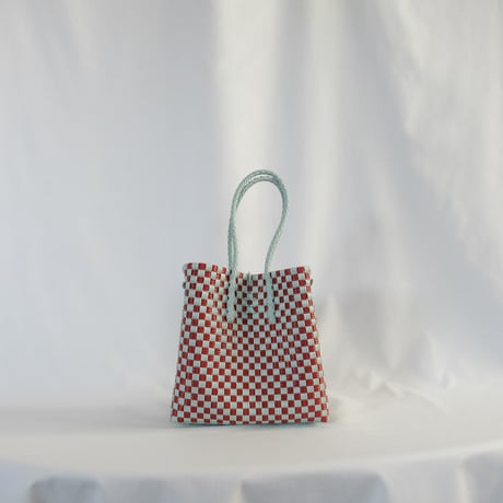 【6月15日(月)〜6月19日(金)発送】 Gummy Bag No.10 (Size: S) ' gingham ' _70's