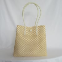 【8月31日(月)〜順次発送】 Gummy Bag No.37 (Size: L) ' gingham ' _Custard Fizz