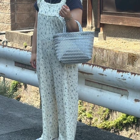 【6月22日(月)〜6月26日(金)発送】 Mekearibag No.12 (Size: S) _Silver × Gomashio