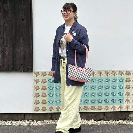 【6月8日(月)〜6月12日(金)発送】 Panini No.10 'gingham' _Guava