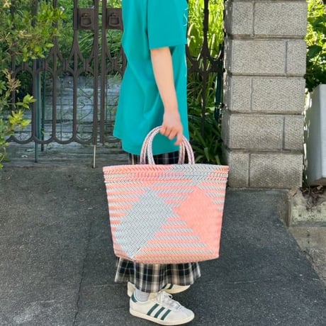 【6月8日(月)〜6月12日(金)発送】 Mekearibag No.25 (Size: L) _Peach × Gomashio