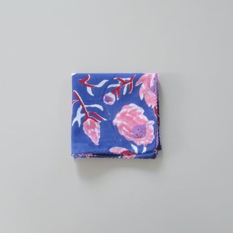 【7月13日(月)〜7月17日(金)発送】  Indian Cotton Handkerchief [L] - IP49