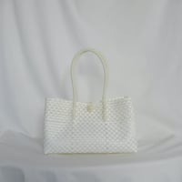【6月8日(月)〜6月12日(金)発送】  BOSTON BAG No.29  'gingham' _ Sugar