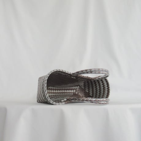 【7月27日(月)〜7月31日(金)発送】 Mekearibag BOUQUET(cross) No.11 _Mocha Silver