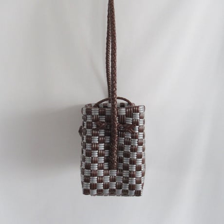 【7月21日(火)〜7月24日(金)発送】 Hello Bag No.12 ' gingham ' _Urban Taupe