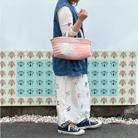 【10月26日(月)〜10月30日(金)発送】 Mekearibag BOUQUET(cross) No.4 _Peach × Gomashio