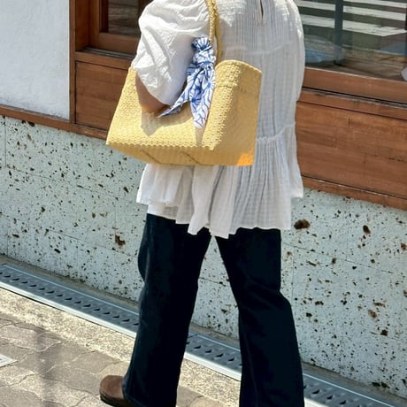 【6月22日(月)〜6月26日(金)発送】  Indian Cotton Handkerchief [H] - BLUE55