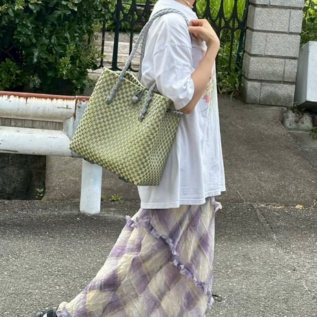 【6月8日(月)〜6月12日(金)発送】 Gummy Bag No.19 (Size: M) ' gingham ' _Sparkle