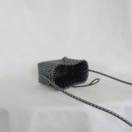 【7月13日(月)〜7月17日(金)発送】 Hello Bag  No.9 _Black × Silver