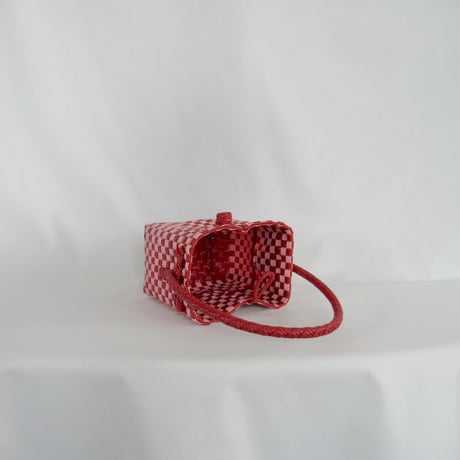 【6月8日(月)〜6月12日(金)発送】 BÉBÉ BAG No.4 ' gingham ' _Poppy