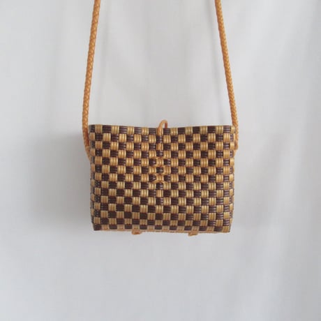 【6月8日(月)〜6月12日(金)発送】 Hello Bag No.16 ' gingham ' _Caramel Mocha