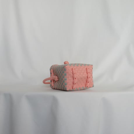 【6月22日(月)〜6月26日(金)発送】 BÉBÉ BAG No.14 ' gingham ' _Cotton Candy