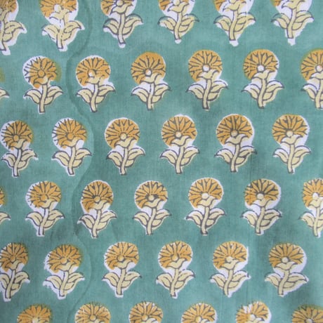 【7月13日(月)〜7月17日(金)発送】 Indian Cotton Handkerchief [G] -DG26