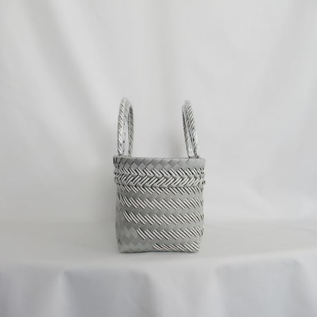 【6月8日(月)〜6月12日(金)発送】 Mekearibag BOUQUET(cross) No.2 _Silver × Gomashio