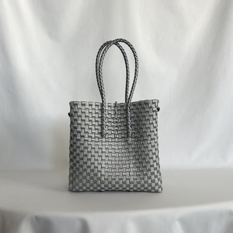 【11月2日(月)〜11月6日(金)発送】Gummy Bag No.105 (Size: S) ' gingham ' _Silver Obscura