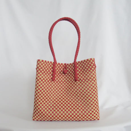 【6月8日(月)〜6月12日(金)発送】 Gummy Bag No.23 (Size: L) 'gingham' _Apple Pie