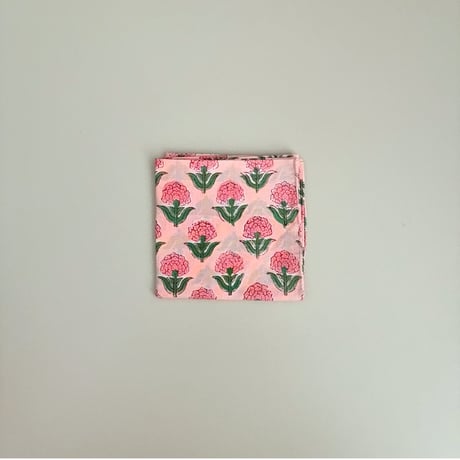 【6月29日(月)〜7月3日(金)発送】 Indian Cotton Handkerchief [G] - DP51