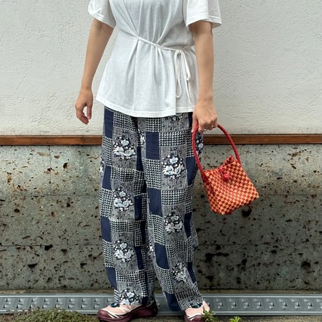 【7月13日(月)〜7月17日(金)発送】 BÉBÉ BAG No.8 ' gingham ' _ Chinatown