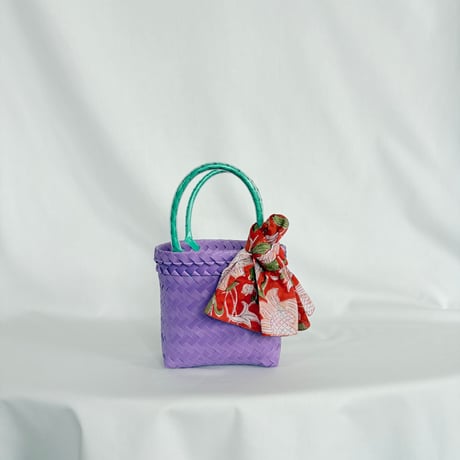 mekearisa メケアリバックxs パウダーブルー・ピンク 新品 mekearisa