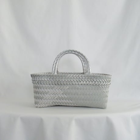 【6月8日(月)〜6月12日(金)発送】 Mekearibag BOUQUET(cross) No.2 _Silver × Gomashio