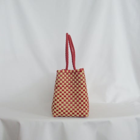 【6月8日(月)〜6月12日(金)発送】 BOSTON BAG No.21 'gingham' _ Apple Pie