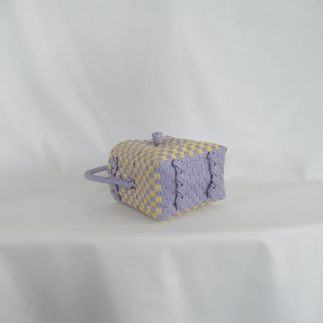 【7月13日(月)〜7月17日(金)発送】 BÉBÉ BAG No.6 ' gingham ' _Earl Grey Milk Tea