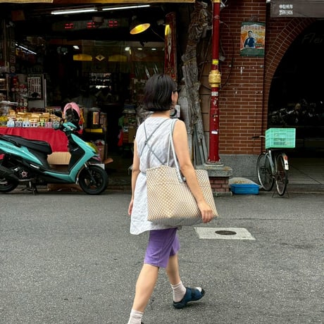【7月13日(月)〜7月17日(金)発送】 ALLDAY BAG No.8  'gingham'  _Moon