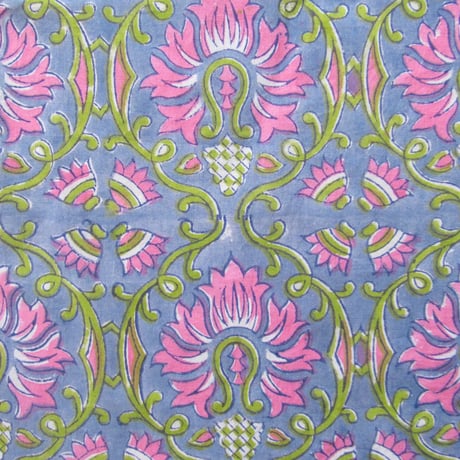 【6月8日(月)〜6月12日(金)発送】 Indian Cotton Handkerchief ［F] - IP57