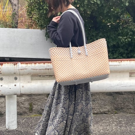 【10月26日(月)〜10月30日(金)発送】 ALLDAY BAG No.8  'gingham'  _Moon
