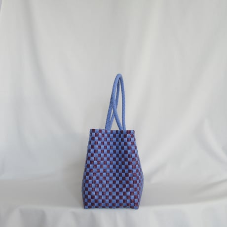 【6月22日(月)〜6月26日(金)発送】 BOSTON BAG No.31 'gingham'  _ Pansy